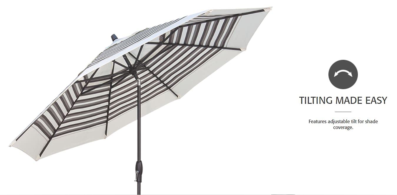 Amazon.com : Treasure Garden 9ft Patio Umbrella - Outdoor